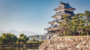 Matsumoto Castle Japan Serene View Wallpaper