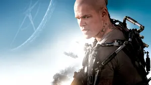 Matt Damon In Elysium Film Wallpaper