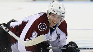 Matt Duchene On The Floor Hockey Wallpaper