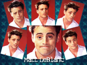 Matt Leblanc Looking Dapper In Black And White Wallpaper