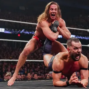 Matt Riddle Leg Locking Finn Balor Wallpaper