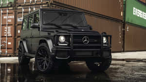 Matte Black Mercedes G63 A M G Wallpaper