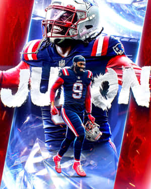 Matthew Judon Patriots Defensive Power Wallpaper