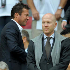 Matthias Sammer And Lothar Matthäus Wallpaper