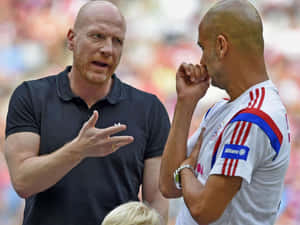 Matthias Sammer And Pep Guardiola Wallpaper