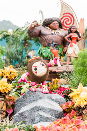 Maui Moana Coconut People Wallpaper