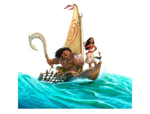 Maui Moana Ocean Sailing Wallpaper