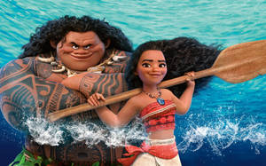 Maui Moana Underwater Wallpaper