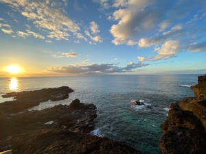 Mauritius Blue Sea Wallpaper