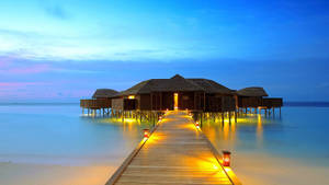 Mauritius Floating Hall Wallpaper