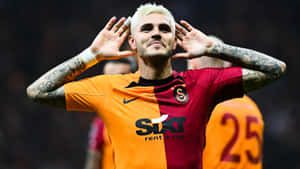 Mauro Icardi Celebration Galatasaray Wallpaper