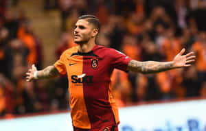 Mauro Icardi Celebration Galatasaray Wallpaper