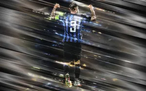 Mauro Icardi Celebration Inter Milan Wallpaper