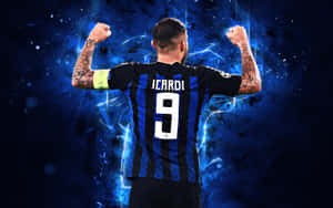 Mauro Icardi Celebration Inter Milan Wallpaper