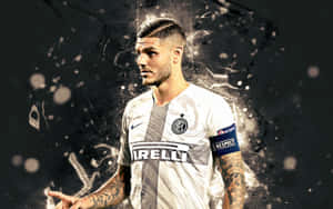 Mauro Icardi Football Intensity Wallpaper