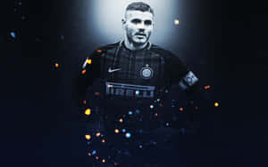 Mauro Icardi Inter Milan Forward Artistic Wallpaper