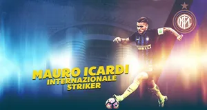 Mauro Icardi Inter Milan Striker Wallpaper
