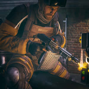 Maverick In Action - Rainbow Six Siege Wallpaper Wallpaper