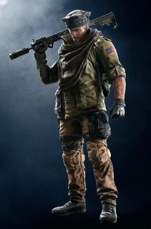 Maverick, The Stealthy Operator In Rainbow Six Siege Wallpaper