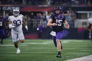 Max Duggan Quarterback Run Wallpaper