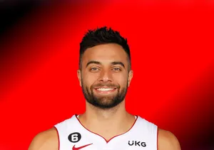 Max Strus Portrait Red Background Wallpaper