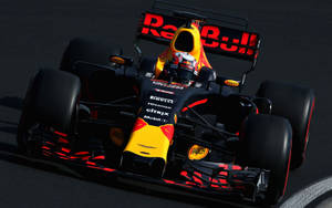 Max Verstappen Red Bull Showrun Beirut Wallpaper