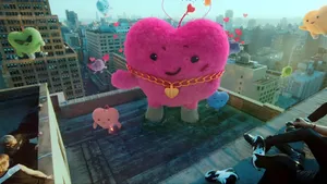 Maxident Heart Balloon Attack Wallpaper