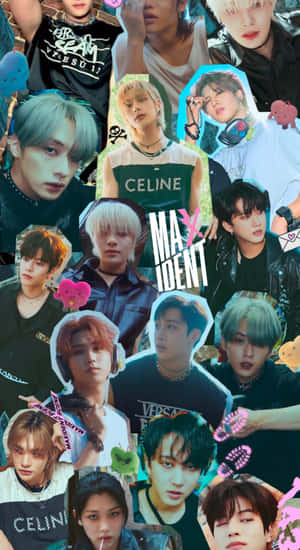 Maxident Kpop Group Collage Wallpaper