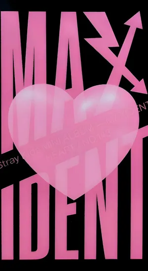 Maxident Logo With Heart Wallpaper