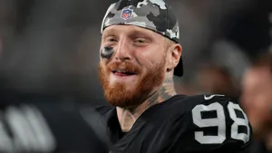 Maxx Crosby Nfl Defensive End For Raiders Wallpaper