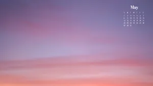 May 2022 Calendar Wallpaper