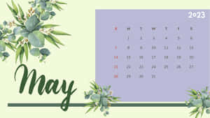 May 2023 Calendar Wallpaper