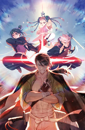 May Chang Gazing Into The Sky Wallpaper