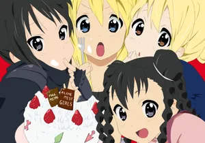 May Chang Standing Amidst Blooming Flowers With A Determined Smile Wallpaper