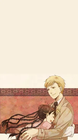 May Chang Striking A Pose On Colorful Background Wallpaper