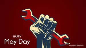 May Day Digital Drawing Wallpaper