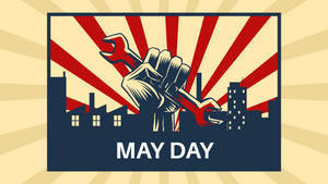 May Day Sunrays Art Wallpaper