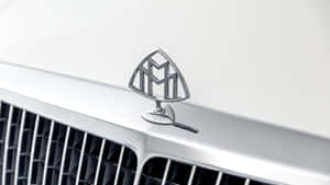 Maybach Hood Ornamentand Grille Wallpaper