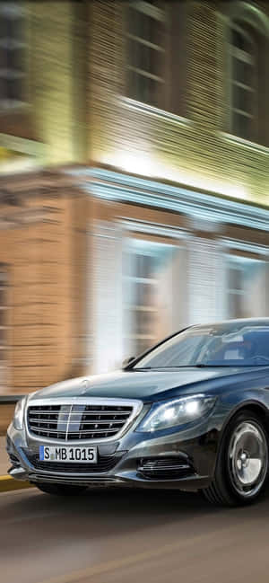 Maybach S600 Motion Blur Wallpaper