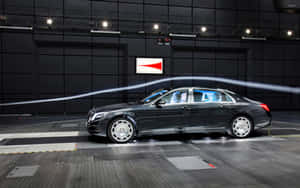 Maybach S600 Wind Tunnel Testing Wallpaper