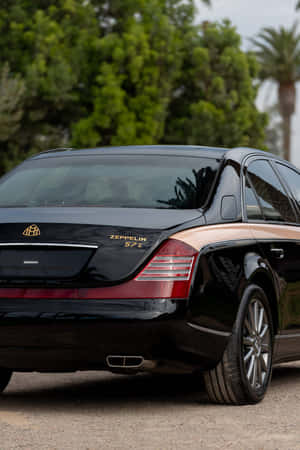 Maybach Zeppelin57 S Rear View Wallpaper