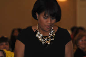 Mayor Stephanie Rawlings-blake Deep In Thought Wallpaper