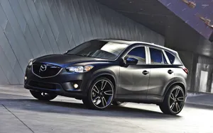 Mazda Cx-5 Driving Into The Sunset Wallpaper