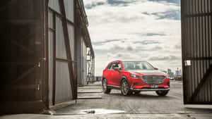 Mazda Cx-9 On A Scenic Route Wallpaper