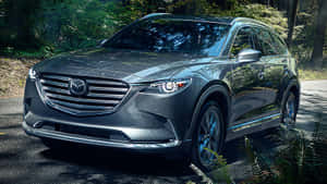 Mazda Cx-9 Suv On The Road Wallpaper