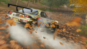 Mazda_ R X7_ Drift_ Autumn_ Forest.jpg Wallpaper