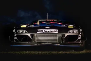 Mazda R X7 Drift Car Night Showcase Wallpaper