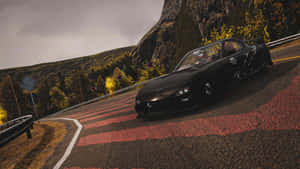 Mazda_ R X7_ Drifting_ Mountain_ Road Wallpaper