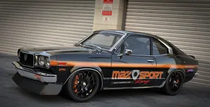 Mazda Rx-3: A Classic Japanese Sports Car Wallpaper
