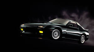 Mazda Rx-7 Black Aesthetic Wallpaper